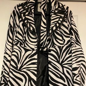 Zebra coat